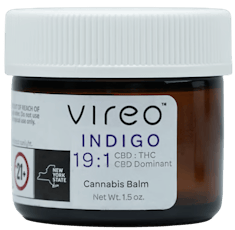 Indigo Balm - CBD:THC 1.5OZ (95mg:5mg)