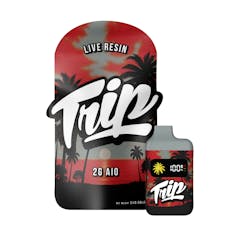Trip Cannabis Live Resin AIO 2g: White Widow