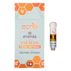 Echo Electuary Live Resin 1g Durban Dream Cartridge