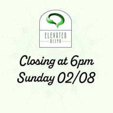 Closing at 6pm Today