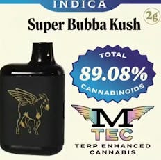 Mule Extracts Super Bubba Kush - Cartridge | 1g