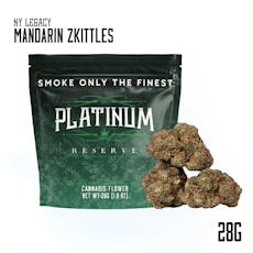 Platinum Reserve | Mandarin Zkittles | Indica-Dominant Hybrid | 28g