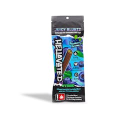 Hellavated - Blueberry Dream Infused + Flavored Blunt - 2.68g