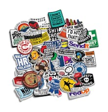 HARD HAT STICKERS - VARIOUS DESIGNS