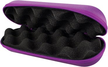 Hard Case Shell Pouch for Hand Pipe - Purple