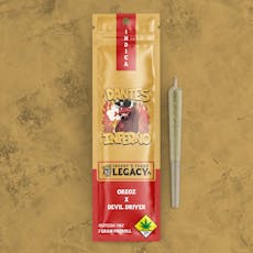 Dantes Inferno Peg Legs 2pk .5g Pre-Roll - Freddy's Fuego