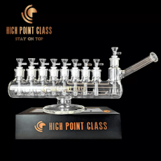 High Point Glass | Bong | Water Pipe | Smoke-labra Menorah