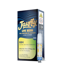 Jaunty Vape Cartridge Live Resin Original Glue 1.0g