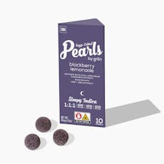 GRON Blackberry Lemonade Pearls 1:1:1-CBN/CBD/THC Indica 100mg