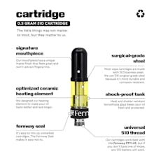 Mandarin Orange | 1g Cart | Fernway