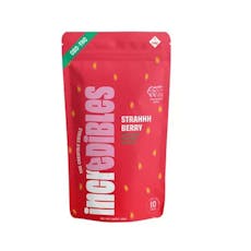 Incredibles | Strahhhberry 1:1 CBD 10pc | 110mg Gummies