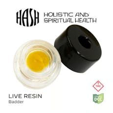 HASH - Sativa Multi-Strain Live Resin Badder - 1g - 700mg