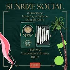 Peak: Pre-Roll Pack | Sunrize Social | Multi Size | 6pk