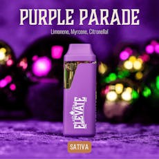 ELEVATE - MIN-E-BAR BOTANICAL - DISPOSABLE DISTILLATE - 1G - PURPLE PARADE - SATIVA - LIMITED EDITION