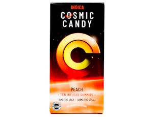 MK Planetary Peach Cosmic Candy Indica Gummy 10pk 100mg 47342 SW_ED24|S32
