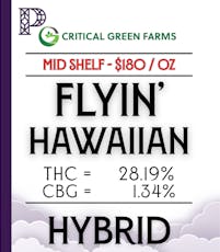 Critical Green - Flyin Hawaiian - Mid Shelf Flower