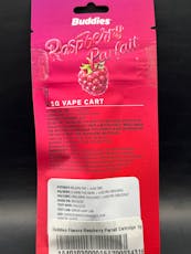 Buddies Flavors Raspberry Parfait Cartridge 1g
