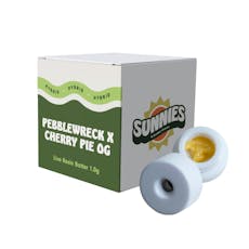 Pebblewreck x Cherry Pie OG Live Resin Batter 1g/1000mg