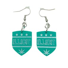 KC Soccer Illicit Dangle Earrings