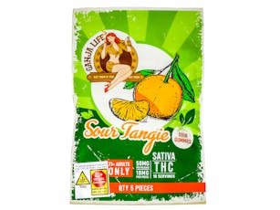NBH Sour Tangie Gummies 50mg THC