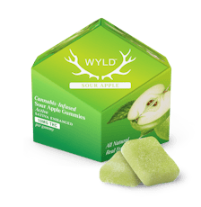 Sour Apple Sativa Gummies 10mg x 10pk