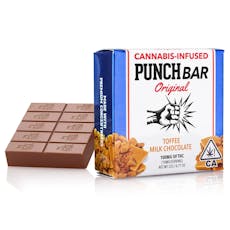 Punch | Chocolate | Toffee Milk Chocolate | 100mg