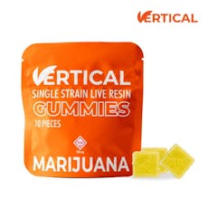 VERTICAL - PINEAPPLE LIVE RESIN 100MG 10PK HYBRID