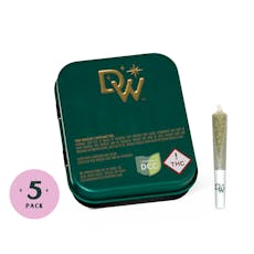 Dogwalkers - Chem 'n Cookies SSU Flower Pre-Roll - 5 Pack - 1.75g - 1 Day