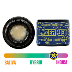 TFC Cold Cured Live Rosin Full Spectrum 1g Indica; Lazer Jet