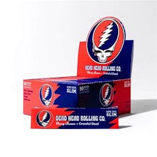 Blazy Susan Rolling Papers - King Slim Size - Deadhead