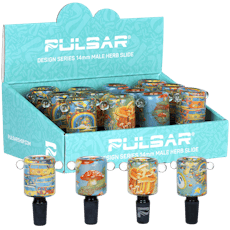 Pulsar Design Series Inside Print Herb Slide | 14mm M | Series 2 Assortment