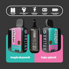 Baja Splash + Tropical Punch Live Resin x Liquid Diamond Disposable