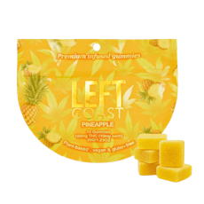 Left Coast - Pineapple - Gummies - 100mg