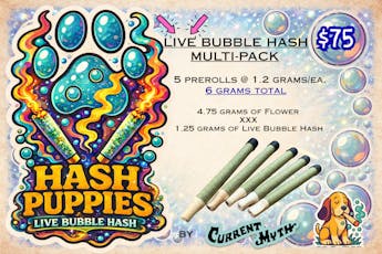Hash Puppies (5 pack of Bubble Wands) sativa