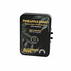 Pineapple Donut | Infused Pre-Roll | Kief-Infused | Sativa | 5-Pack (2.5g) | Alchemy Pure