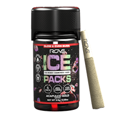 Rove: Rosin Infused Pre-Roll Pack | Acapulco Gold | Ice Packs | 0.6g ea | 5pk