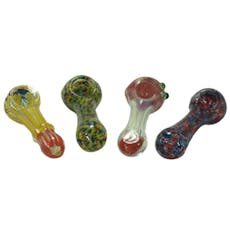 Glass Hand Pipe - 3.5" Assorted