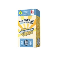 Journeyman 2:1 Pineapple Jellies 100mg THC/200mg CBG - Botanica Seattle