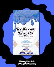 Ice Kream Hash Co. Rosin Gummy Sour Lemon 200mg
