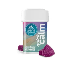 10:10:1 Quick Calm Blissberry 100mgCBD:100mgCBG:10mgTHC Gummies by Wana
