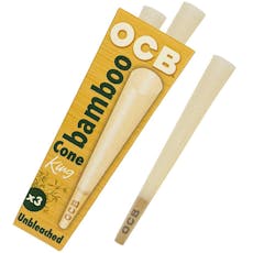 OCB | Bamboo Cones | King Size 3pk