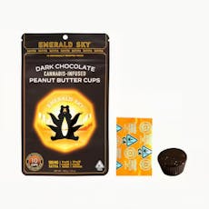 Emerald Sky - Peanut Butter Cups (Sativa) Edible 100mg