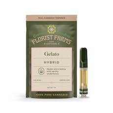Florist Farms | Gelato | Hybrid | Vape Cart | 1G