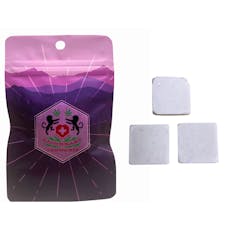 Huckleberry White Chocolate Domino - 97.05mg(4Pk) - Lionheart Cannabis