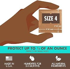 BOVEDA - HUMIDITY PACK 62% - SIZE 4 - 10PK