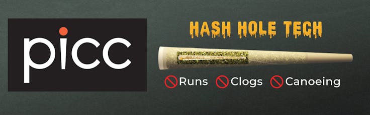 PICC | SUSHI HASH | HASH HOLE | 1G | Juicy Bullz x Candy Melt Rosin (SATIVA) | THC 35.2%
