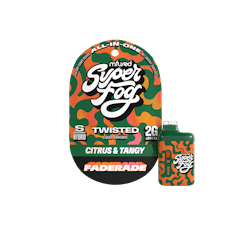 Mfused Super Fog Twisted Disposable 2000mg - Faderade