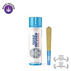 Jeeter Quad-Infused Preroll 1g Blue Legacy