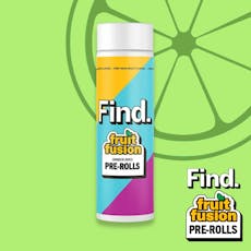Fruit Fusion Infused Lime Pre-Roll Pack 2.5g (2-Pack | 1.25g Each)