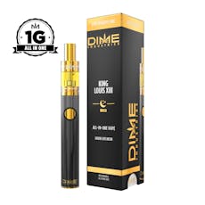 King Louis XIII | Live Resin Disposable Pen | 1g